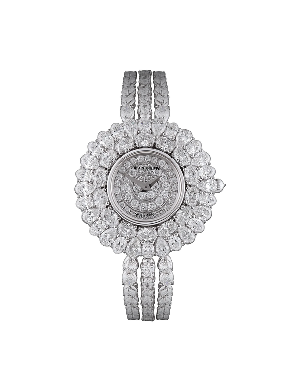 Alain Philippe Royal, white gold, full diamond bracelet