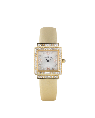 Alain Philippe Gaïa Court, round diamonds, yellow gold