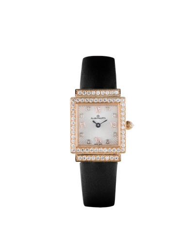 Alain Philippe Gaïa Court, round diamonds, rose gold