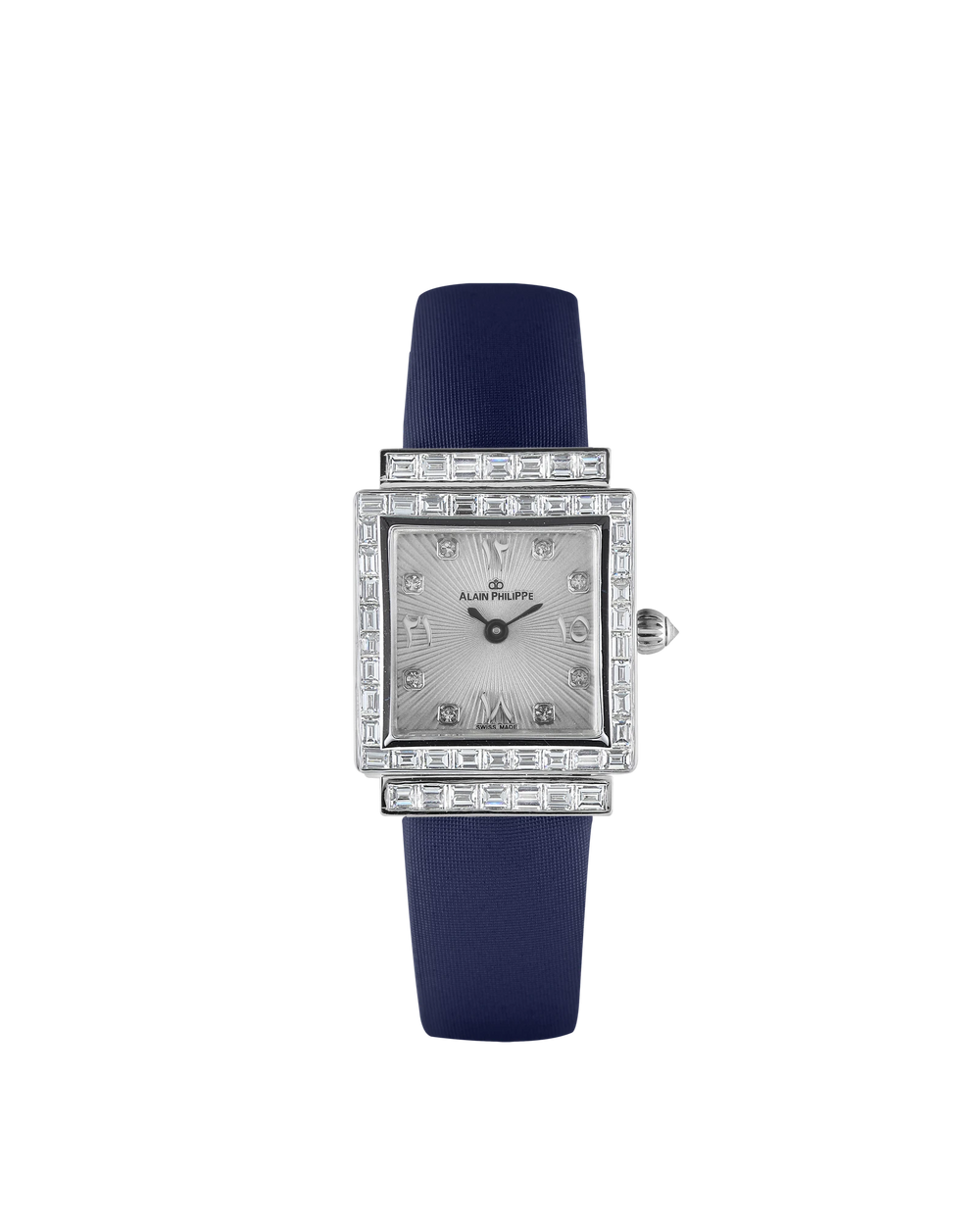 Alain Philippe Gaïa Court, baguette diamonds, white gold