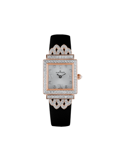 Alain Philippe Gaïa Crown, round diamonds, rose gold