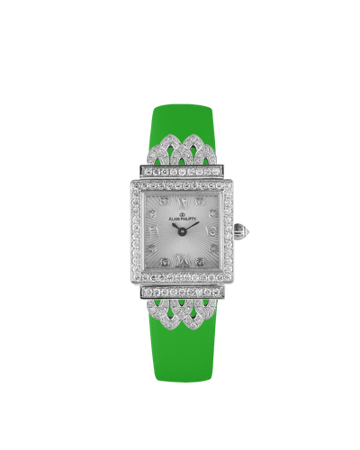 Alain Philippe Gaïa Crown, round diamonds, white gold