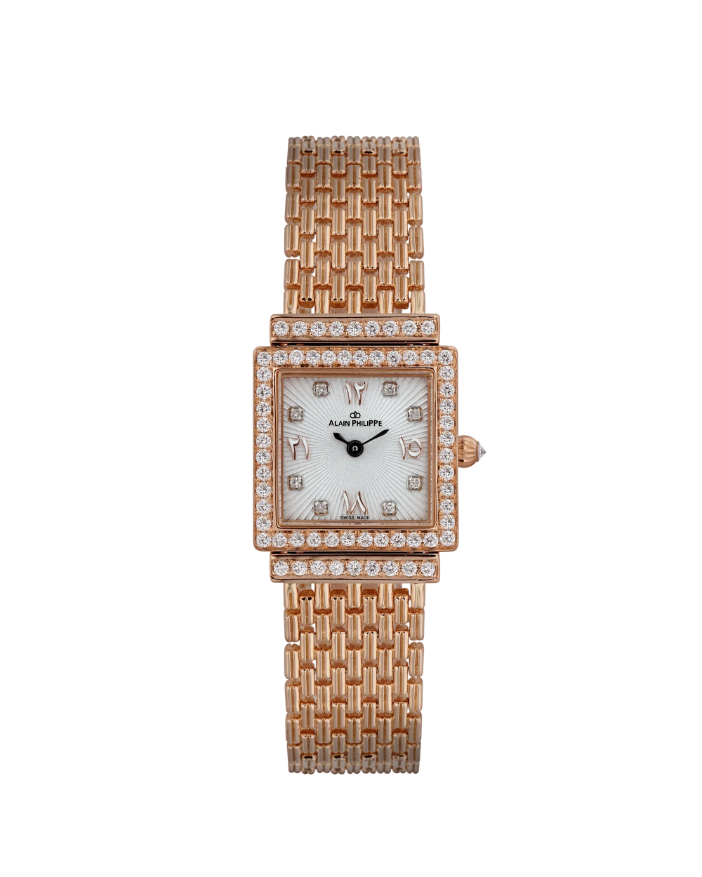 Alain Philippe Gaïa Palace, round diamonds, rose gold