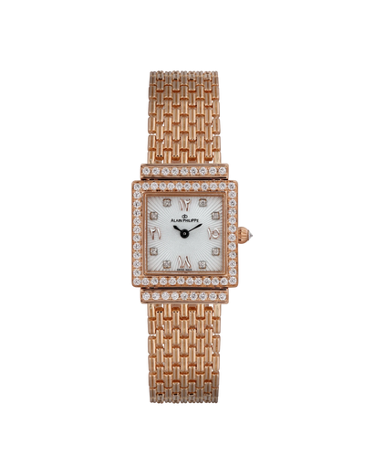 Alain Philippe Gaïa Palace, round diamonds, rose gold