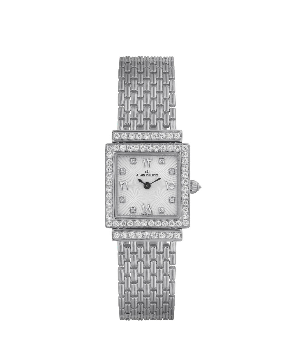 Alain Philippe Gaïa Palace, round diamonds, white gold