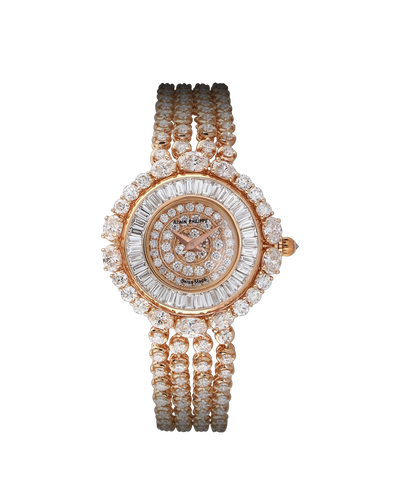 Alain Philippe Glamour, rose gold, full diamond bracelet