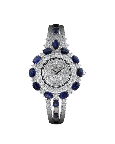 Alain Philippe Royal, white gold, sapphires, full diamond bracelet