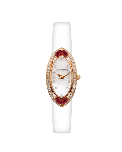 Alain Philippe Silhouette pavé strap with ruby