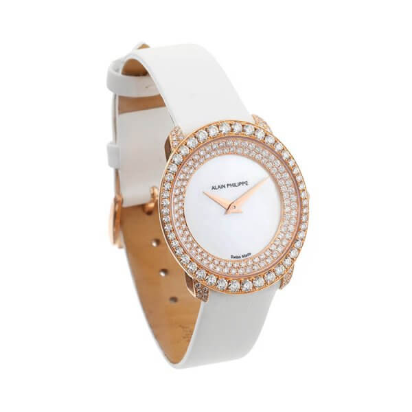 Luxury White Diamond Watch